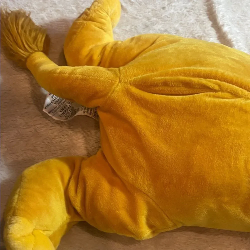 Disney lion King sleeping Simba large plush